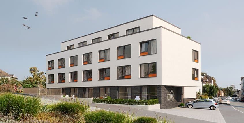 Terrasse eines Apartments