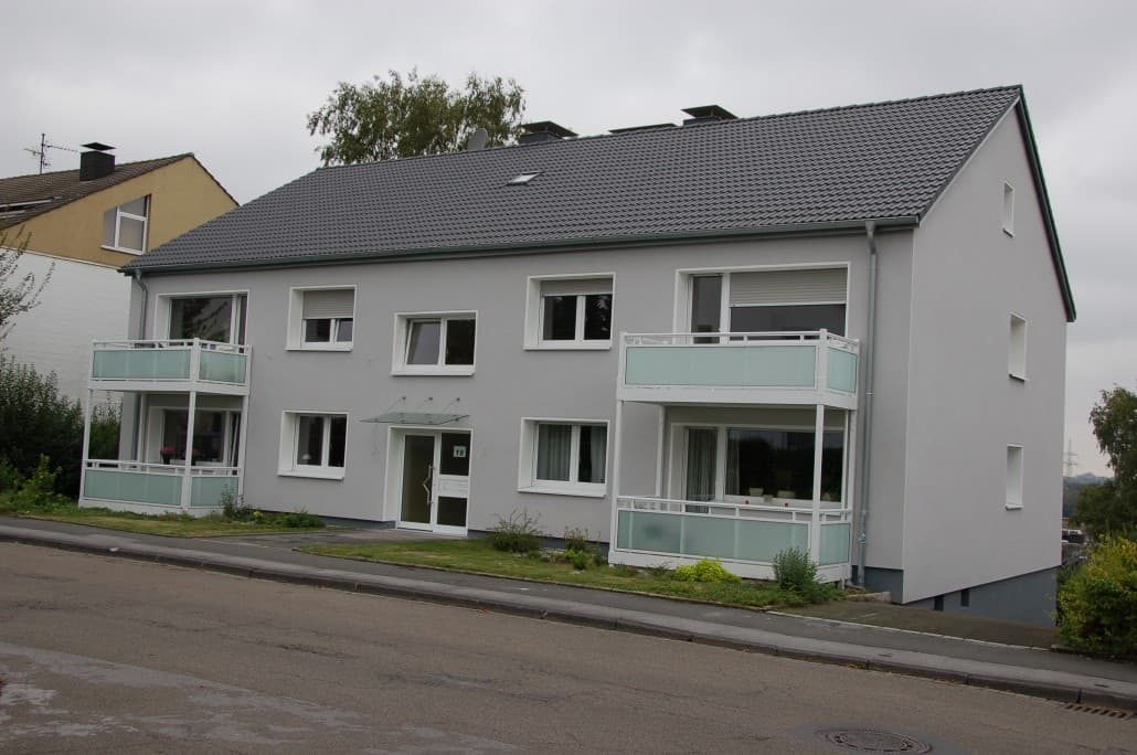 Mehrfamilienhaus in Berghofen nach der energetischen Sanierung
